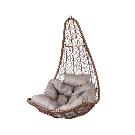 Fotoliu suspendat - Leziter Scaun suspendat de grădină Natal Easy maro