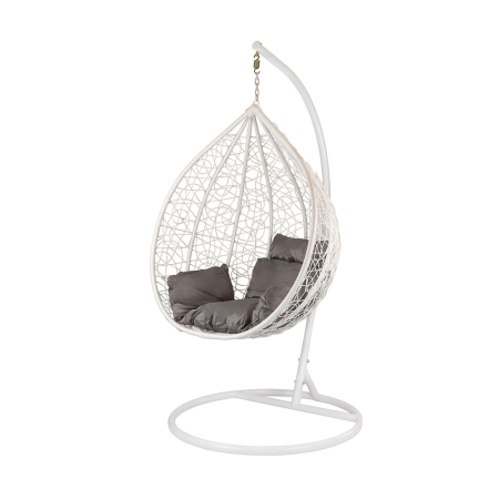 Mobilier grădină - Leziter Scaun hamac Havana alb