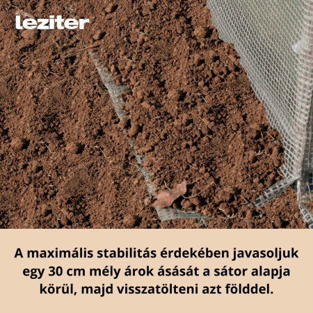 Leziter Seră de balcon 143x73x195 cm albă [5]