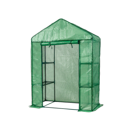 Produse temporar indisponibile - Leziter Seră de balcon 143x73x195 cm verde