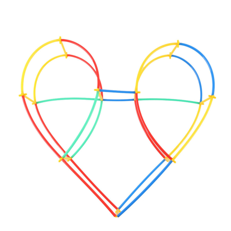 Leziter Set de bețe pentru construcții creative 1200 de piese [9]