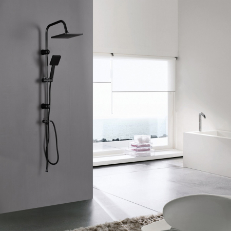 Leziter Set de duș Altar Black fără baterie [1]