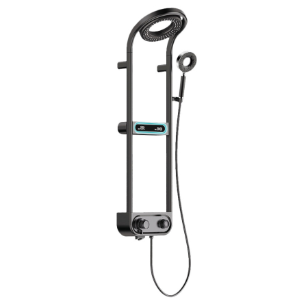 Set de duș, Panou de duș - Leziter Set de duș digital Tropic cu mixer termostatic