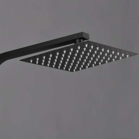 Leziter Set de duș Mazama Black cu baterie termostatică [5]