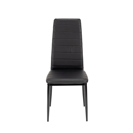 Leziter Set de masă Mezza 4+1 negru-negru [6]