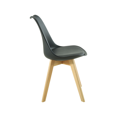 Leziter Set de masă Midori 4 1 negru [6]