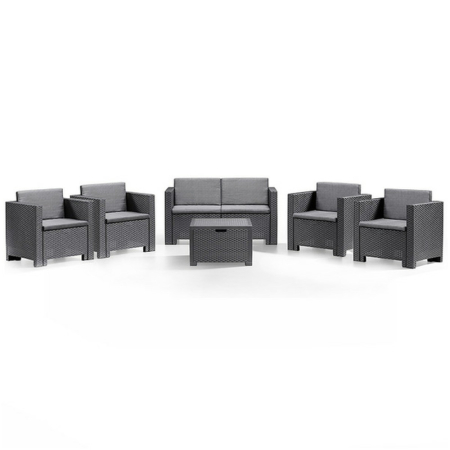 Leziter Set de mobilier de grădină City II Big cu 6 locuri [2]