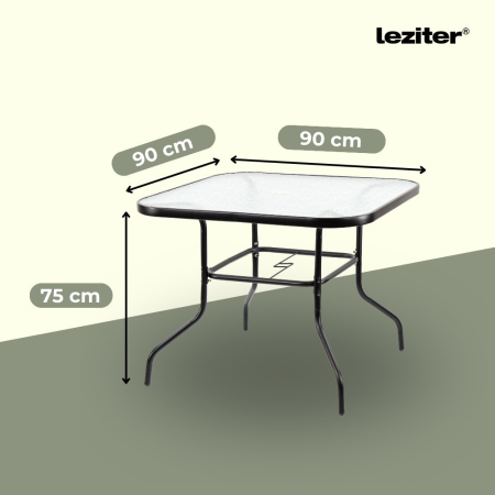 Leziter Set de mobilier de grădină Juba 4 în 1 [3]