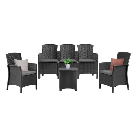 Produse temporar indisponibile - Leziter Set de mobilier de grădină Lima cu 5 locuri