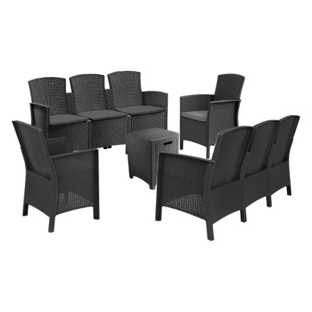 Produse temporar indisponibile - Leziter Set de mobilier de grădină Lima pentru 8 persoane