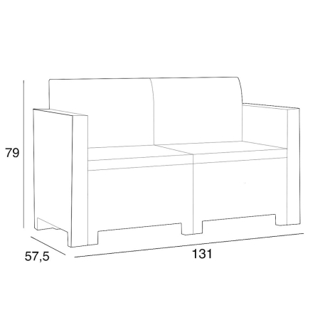 Leziter Set de mobilier de grădină Nero Big cu 7 locuri [2]
