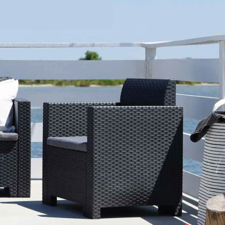 Leziter Set de mobilier de grădină Nero II Big cu 6 locuri [2]