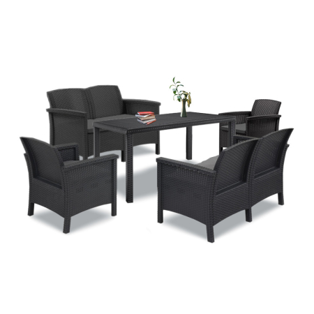 Produse temporar indisponibile - Leziter Set de mobilier de grădină Venus IV Big cu 6 locuri
