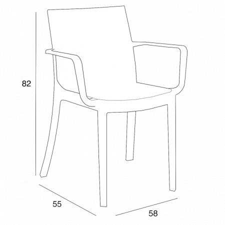 Leziter Set de mobilier de grădină Violina 4 1 cu fotolii [3]