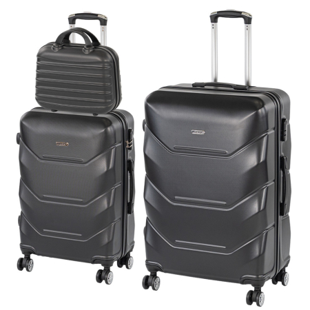 Valiză - Leziter Set de valize cu rol TraveLux Max X