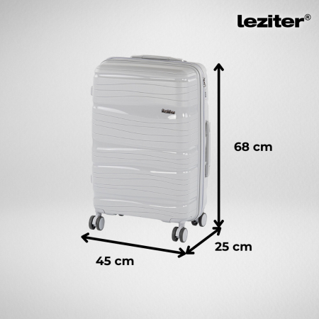 Leziter Set de valize cu rol TraveLux Voyager III [4]