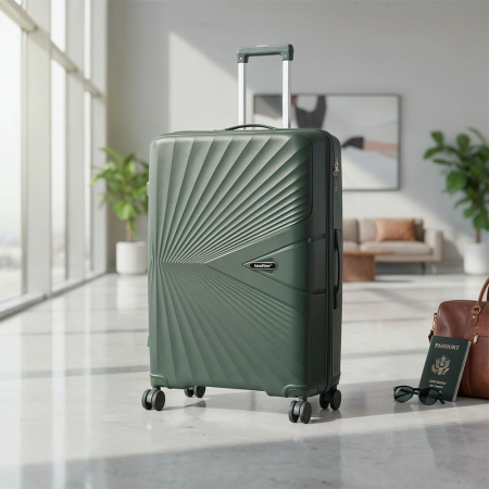 Leziter Set de valize cu roți TraveLux Endure, verde închis [6]
