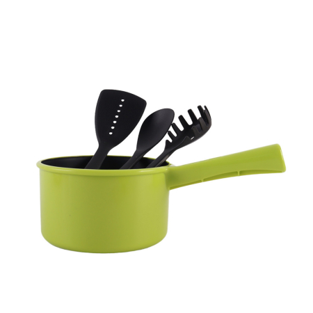 Leziter Set de vase pentru bucătărie de joacă 10 bucăți [3]