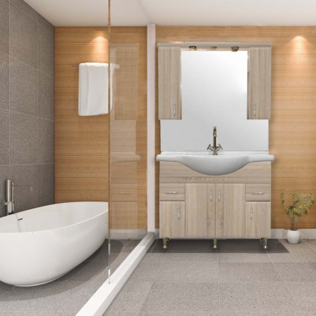 Leziter Set mobilier baie Bianca Plus 105 [2]