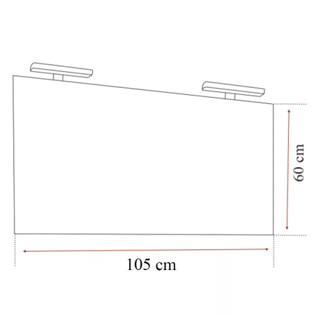 Leziter Set mobilier baie Bianca Prime 105, alb lucios [3]