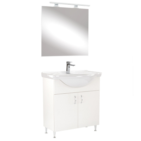 Leziter Set mobilier baie Ella 75, alb [3]
