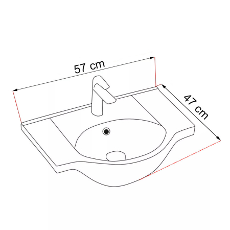 Leziter Set mobilier baie Nerva 55 completă [3]