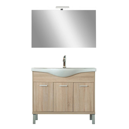 Baie - Leziter Set mobilier baie Nerva Prime 105, stejar Sonoma