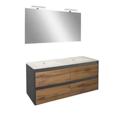 Baie - Leziter Set mobilier baie Porto Prime 120 complet