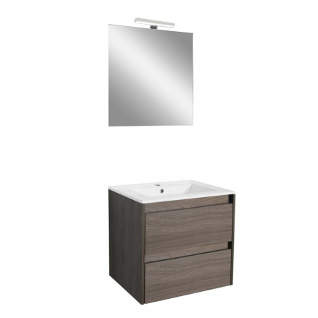 Produse temporar indisponibile - Leziter Set mobilier baie Porto Prime 60, ulmului Rauna