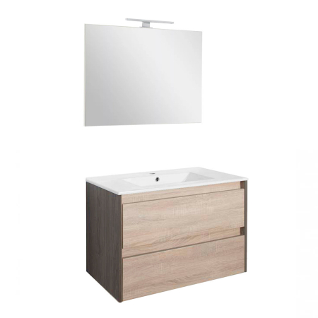 Baie - Leziter Set mobilier baie Porto Prime 80