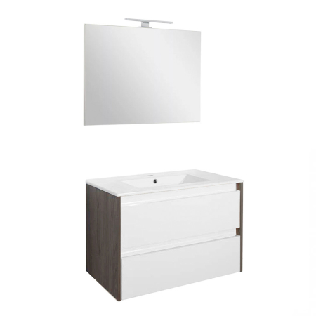 Baie - Leziter Set mobilier baie Porto Prime 80