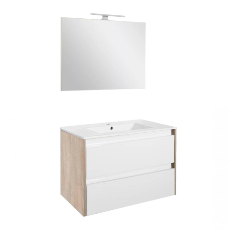 Baie - Leziter Set mobilier baie Porto Prime 80