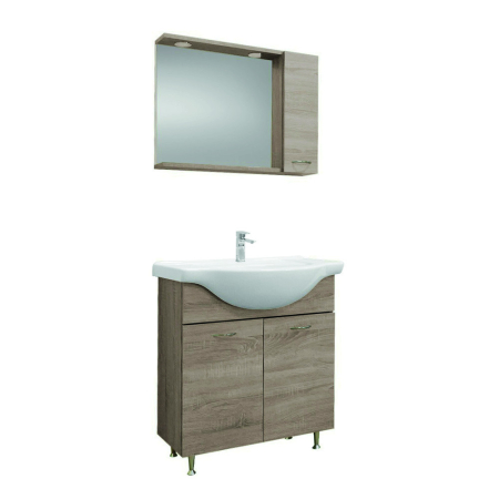 Produse temporar indisponibile - Leziter Ruben 75 mobilier de baie complet Rauna sil