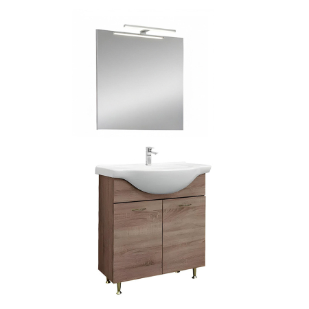 Set mobilier baie - Leziter Set mobilier baie Ruben Prime 75, Rauna sil