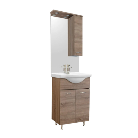 Set mobilier baie - Leziter Set mobilier baie Vanessa 55 completă