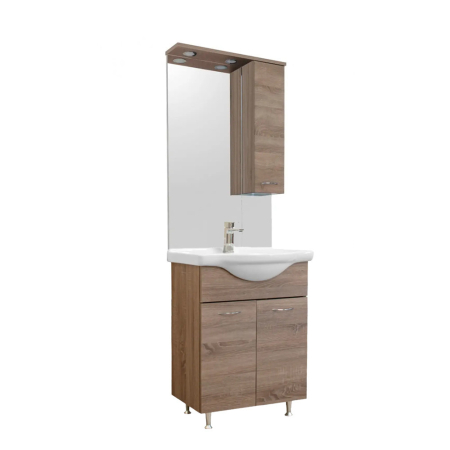 Produse temporar indisponibile - Leziter Vanessa 65 mobilier de baie complet Rauna sil