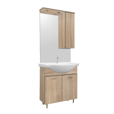 Set mobilier baie - Leziter Set mobilier baie Vanessa 75, stejar Sonoma