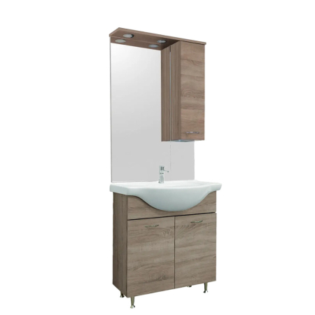 Produse temporar indisponibile - Leziter Vanessa 75 mobilier de baie complet Rauna sil