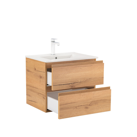 Leziter Vario Pull 60 mobilier de baie complet stejar stejar [4]