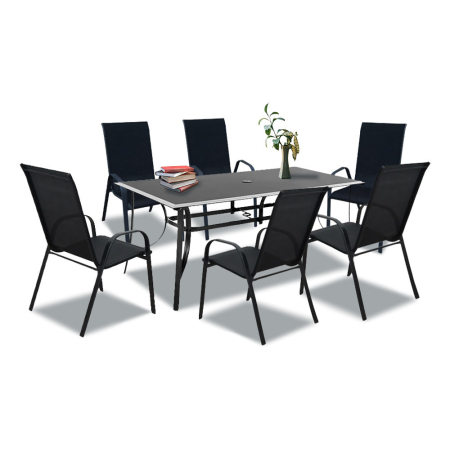 Set mobilier grădină - Leziter Set mobilier de grădină Agata 6 în 1