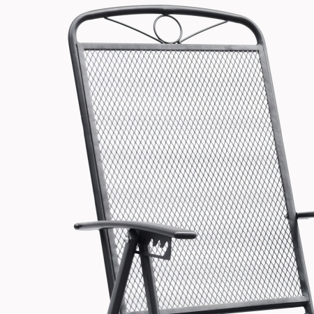 Leziter Set mobilier de grădină Alfi 4+1 negru [5]