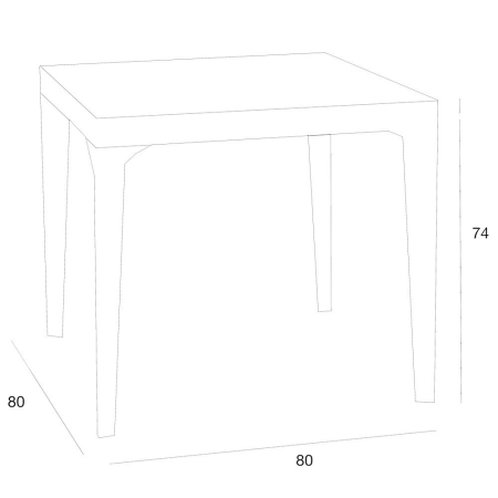 Leziter Set mobilier de grădină Capo 4+1 cotiere grafit [2]