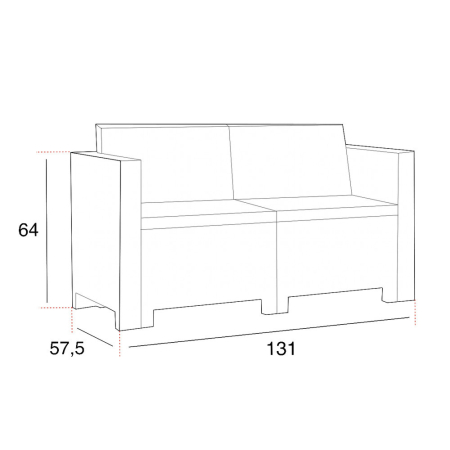 Leziter Set mobilier de grădină City Big cu 7 locuri [3]
