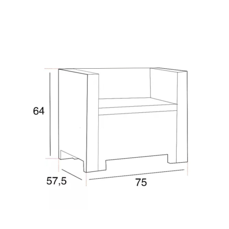 Leziter Set mobilier de grădină City cu 4 locuri, grafit [2]
