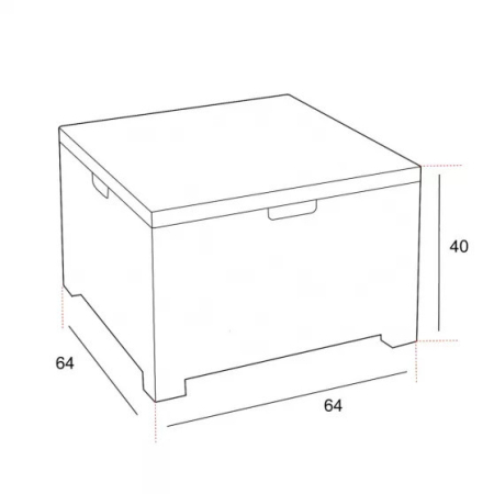 Leziter Set mobilier de grădină City Large cu 7 locuri, maro [3]
