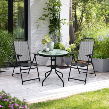 Leziter Set mobilier de grădină Edna Balcon negru [1]