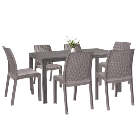 Mobilier grădină - Leziter Set mobilier de grădină Hellda 6 în 1