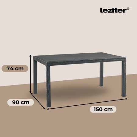 Leziter Set mobilier de grădină Hellma 6 în 1 [2]