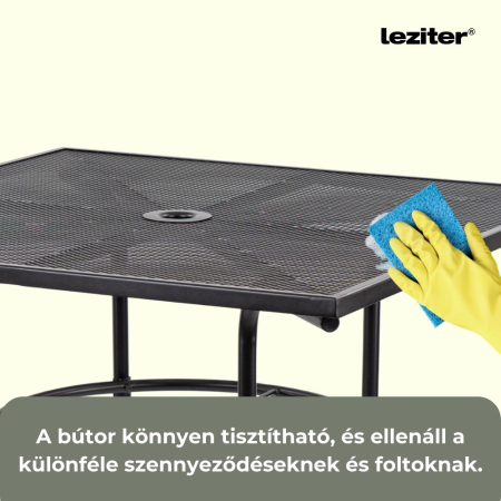 Leziter Set mobilier de grădină Kendra 4+1 maro [7]