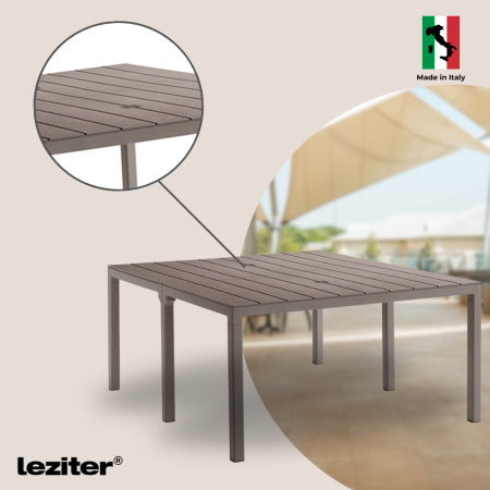 Leziter Set mobilier de gradina Letta 8+1 cappuccino [3]